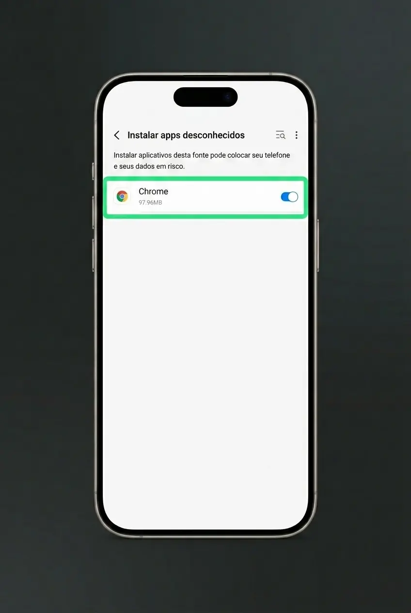 Guia visual com 4 passos para baixar e instalar o APK do BC Game em dispositivos Android