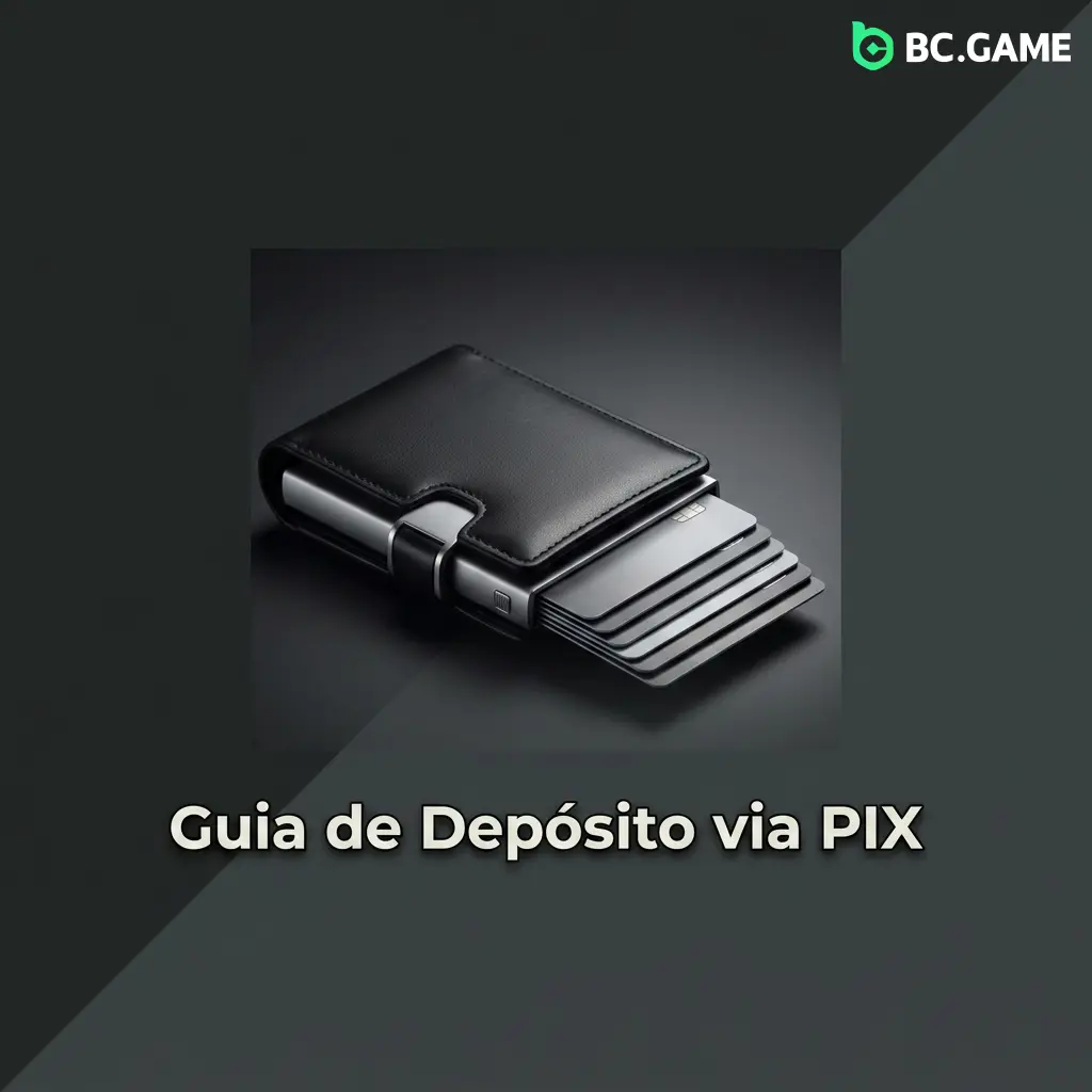 Guia passo a passo para realizar depósito via PIX na BC Game com código QR e chave PIX