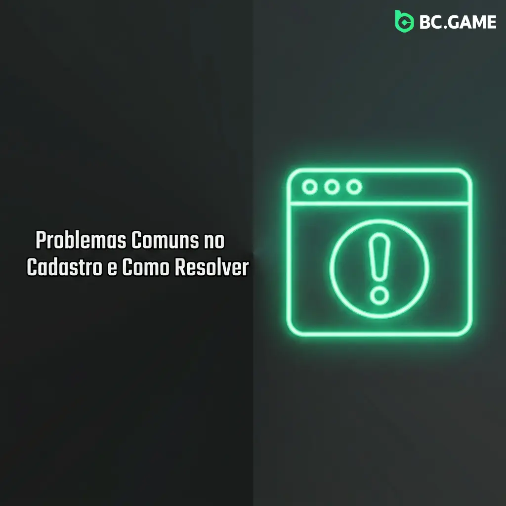 Guia visual de problemas comuns no cadastro e soluções rápidas para erros de registro, KYC e depósito
