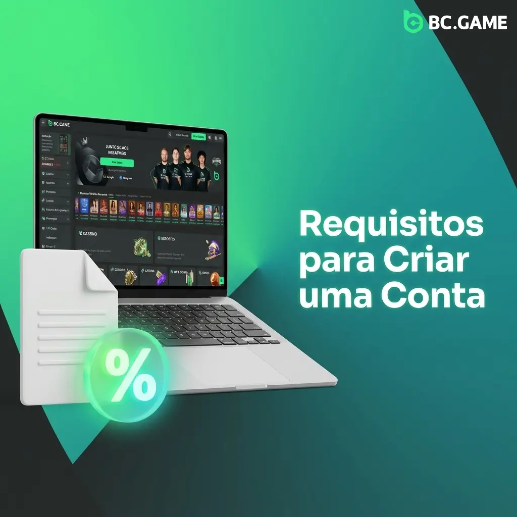 Requisitos para criar conta na BC Game: idade mínima, dados verídicos, residência elegível e verificação KYC