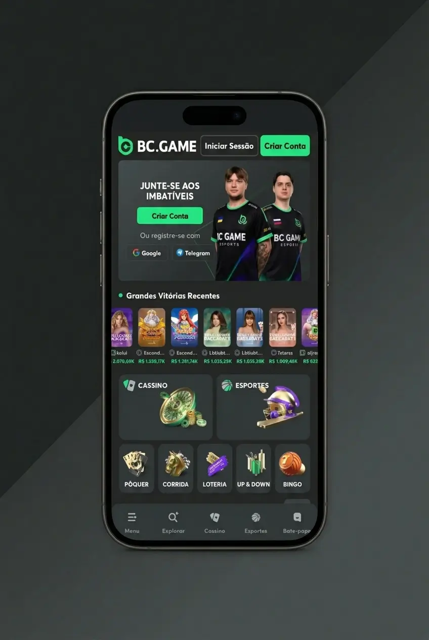 Guia de cadastro no BC Game Casino com depósito via PIX e bônus de boas-vindas de até 1080%