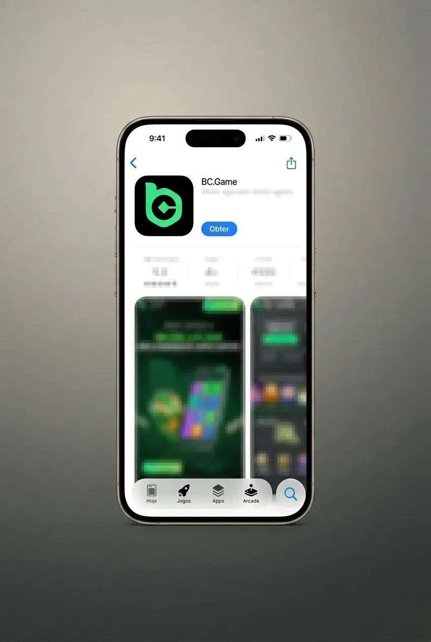 Passos para instalar o app PWA da BC Game no iOS via Safari no iPhone ou iPad