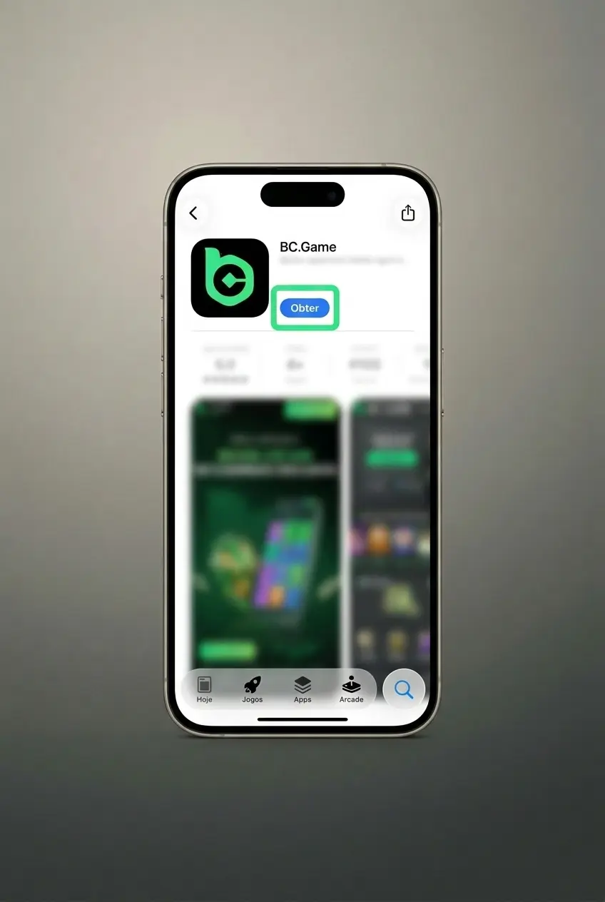 Passos para instalar o aplicativo PWA da BC Game no iOS via Safari no iPhone ou iPad