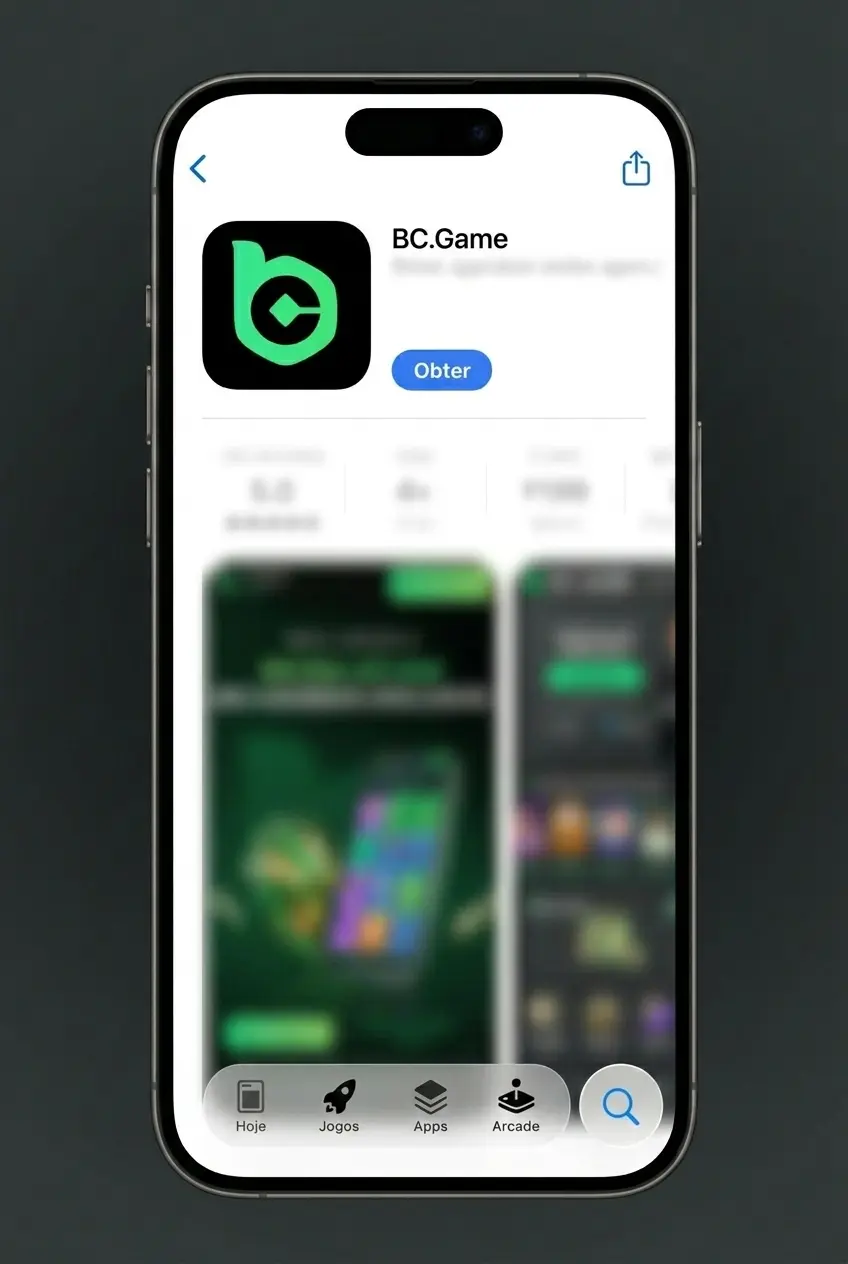 Guia de instalação do aplicativo BC Game PWA no iPhone e iPad pelo Safari sem download de loja