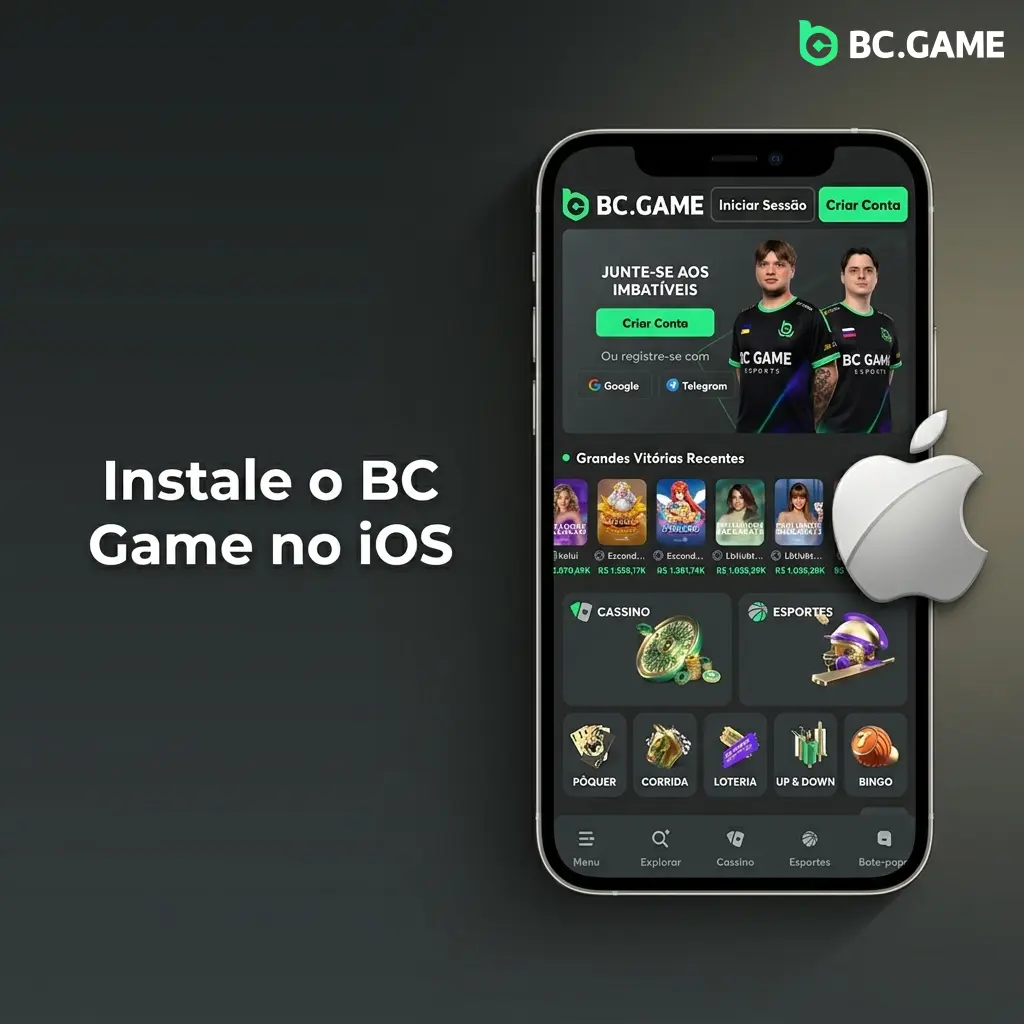 Guia passo a passo para instalar o BC Game como PWA no iPhone via Safari sem App Store